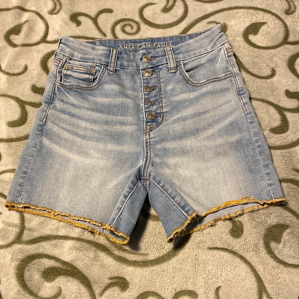 American Eagle curvy high rise shortie
